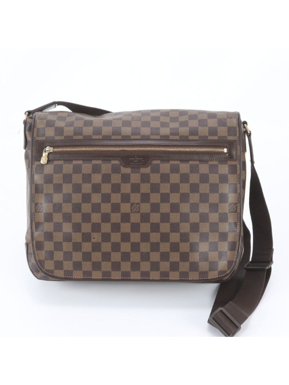 Louis Vuitton Damier Spencer Leather Shoulder Bag Crossbody Messenger Business